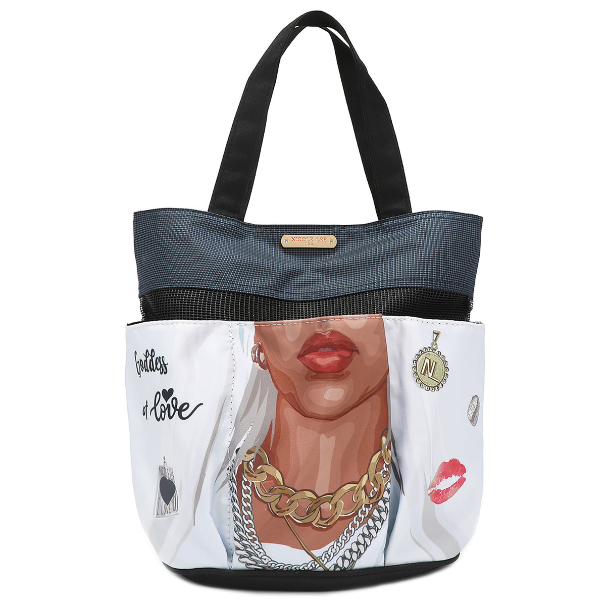 (Nicole Lee) Goddess Tote Bag