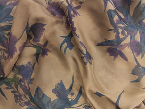 Silk Floral Scarf