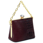 Load image into Gallery viewer, The Miel Croc Handbag
