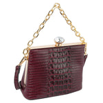Load image into Gallery viewer, The Miel Croc Handbag
