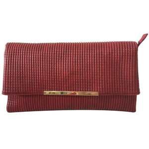 Classic Clutch Purse with Detachable Strap