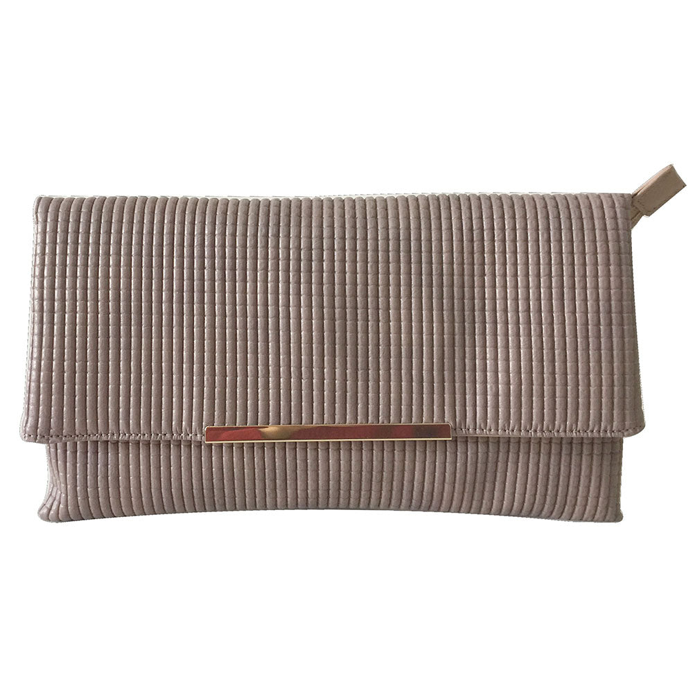 Classic Clutch Purse with Detachable Strap