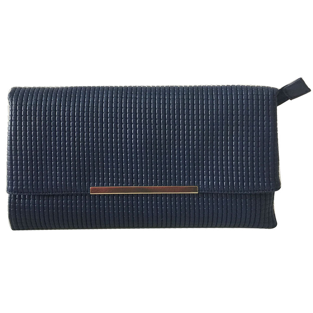 Classic Clutch Purse with Detachable Strap