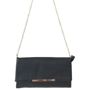 Classic Clutch Purse with Detachable Strap