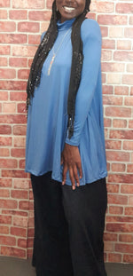 Load image into Gallery viewer, The Amani Tunic (Light Blue)
